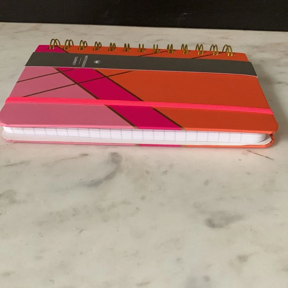 Hallmark Pink and Coral Spiral Notebook